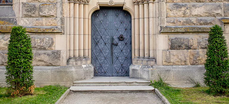 Traditional Double Front Doors in West Palm Beach, FL